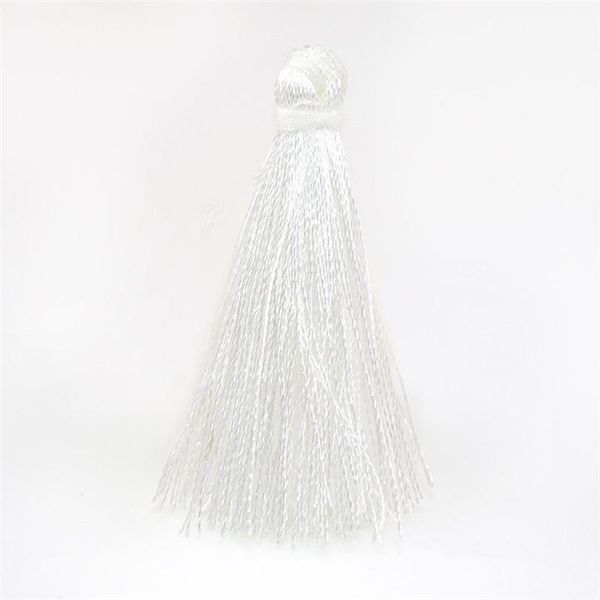 

30pcs ice silk color tassels fringe pendant diy material jewelry accessories tassels trim garments curtains decor tassels 4cm h jllifa
