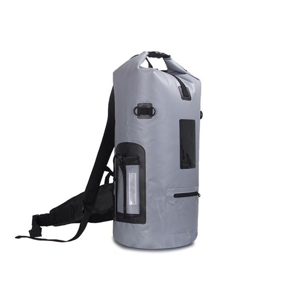 

40l outdoor waterproof bag women gym backpack men sport diving bag fitness dry and wet separation