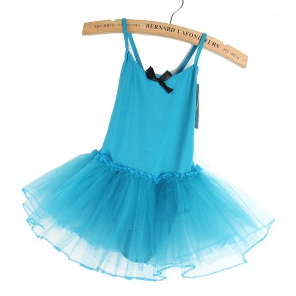 

kids girls gymnastics dance dress girl ballet tutu skirt leotard skate dresses outfits1, Black;red