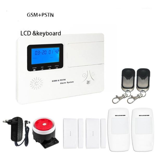 

wifi home alarm system kits gsm security alarm wireless smart home anti thief security system with remote control1