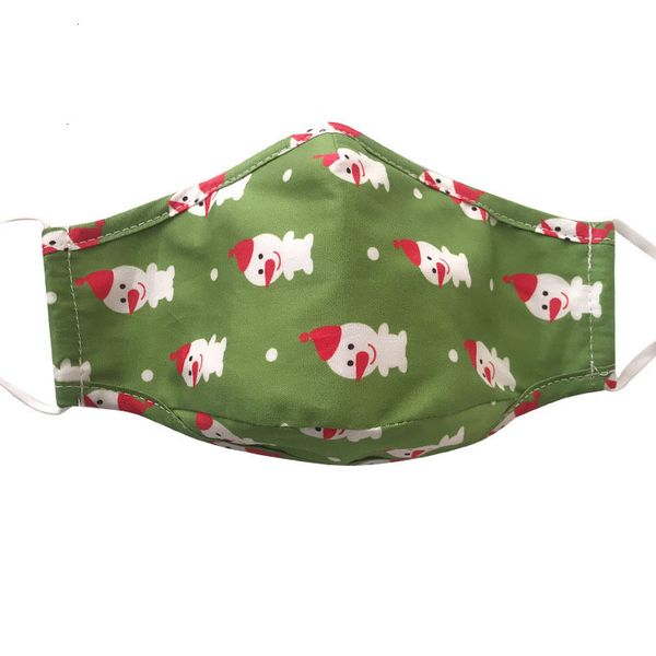 

design 3d printed cotton merry christmas dust respirator can be washed water and inserted with filters face mask