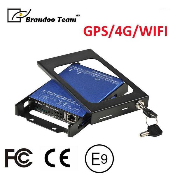 

gps 4g wifi 4 channel car dvr h.265/h.264 sd card dvr recorder with g-sensor for car taxi school bus monitoring1