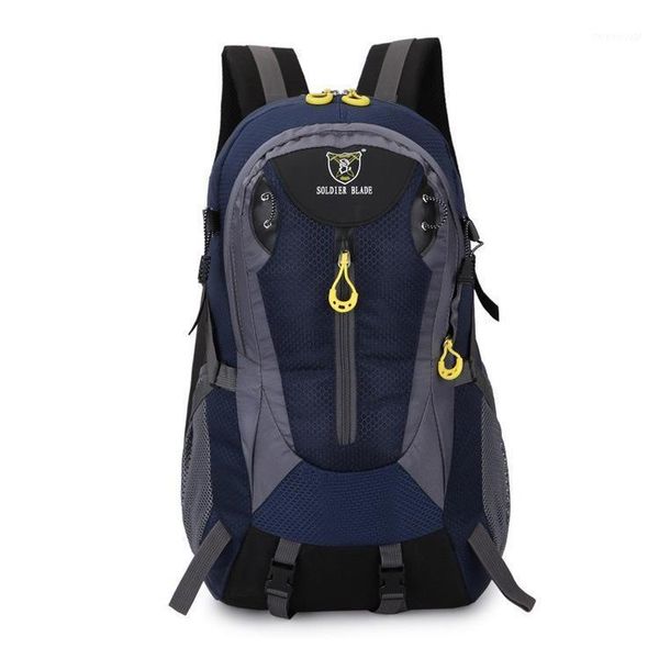 

40l waterproof oxford cloth fashion mountaineering female and male backpack large capacity outdoor travel sports bag rucksack1