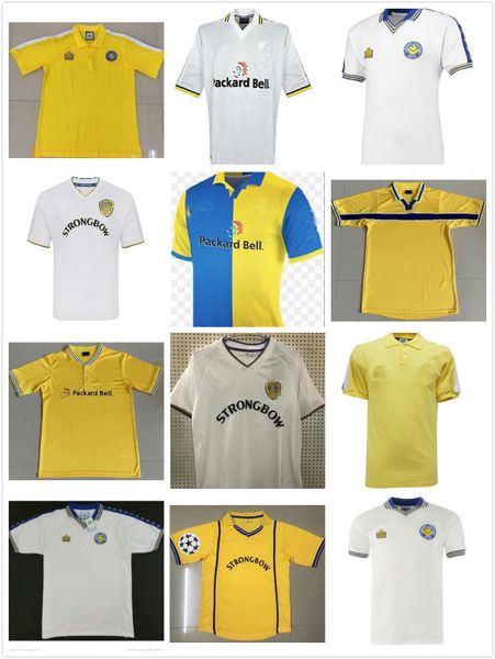 

1997 1998 1999 #10 mcallister retro soccer jerseys vintage home white lufc 2000 2002 vintage classic soccer shirts football kits uniforms, Black;gray