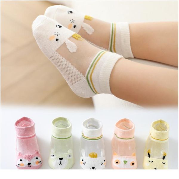 

5 pairs 3-12 years old children's socks all genders mesh cotton class a boys kids socks ks-2 socks f qyljdw, Pink;yellow