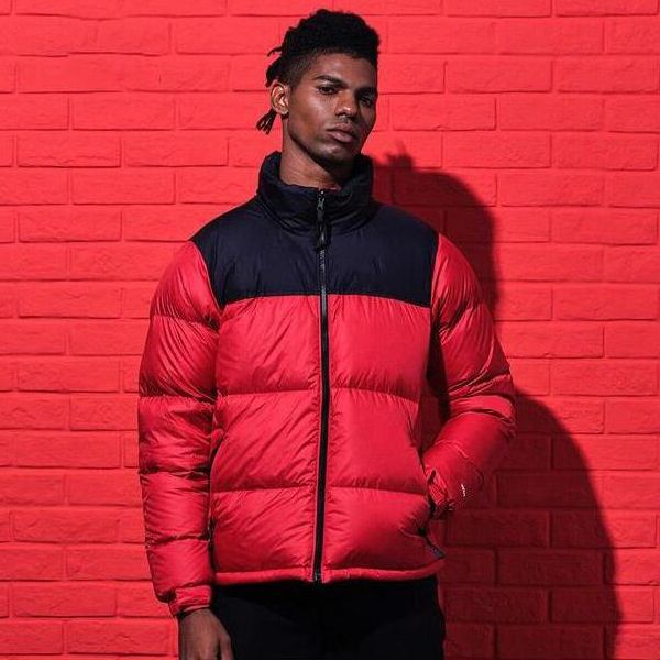 

20s famous outdoor letter printted winter jacket for mens women parkas new down coat warm men jackets coat women active new clothes, Black