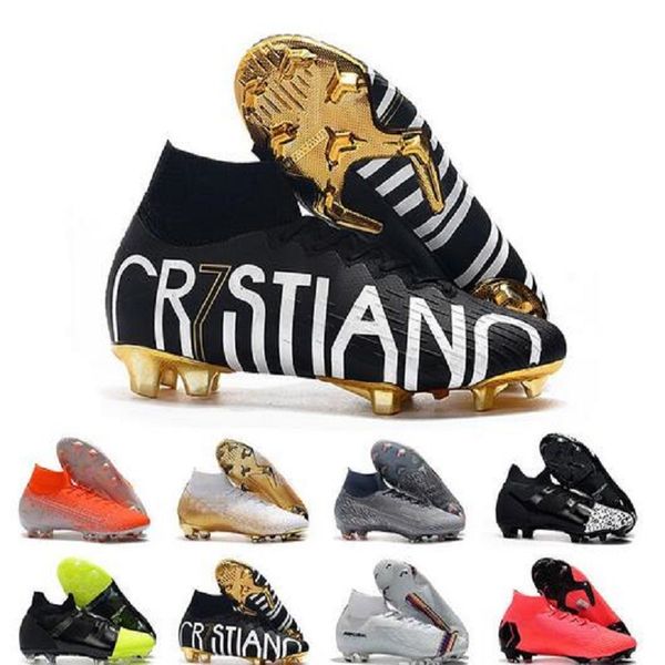 

mercurial superfly 360 elite fg kj 6 xii 12 cr7 ronaldo neymar soccer shoes mens trainers football cleats shoes size 39-45