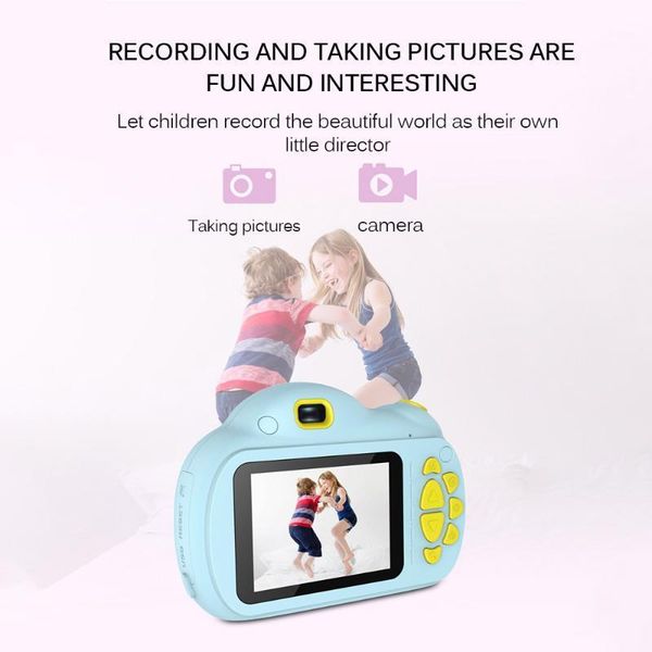 

camcorders children mini cute digital camera 2.4inch po picture 1080p toys gift video recorder camcorder1