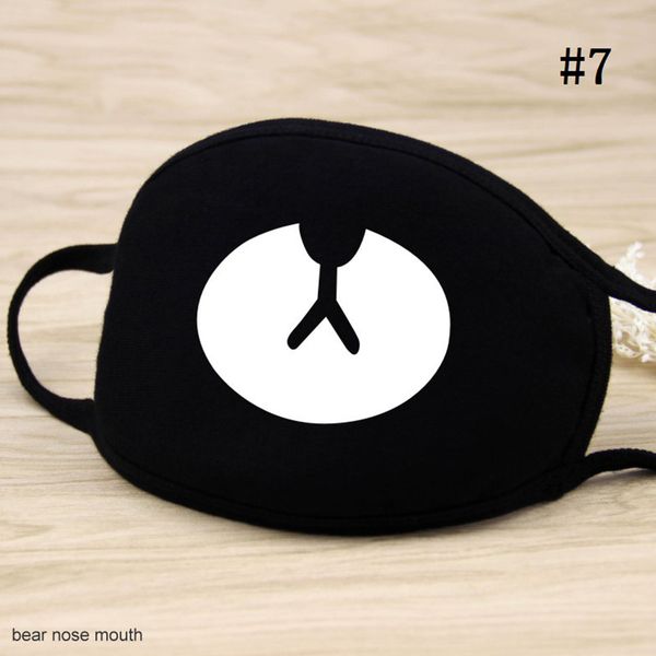 

cotton masks home cartoon mouth lovely warm keep accessories black white patterned mouth mask n 1ckf
