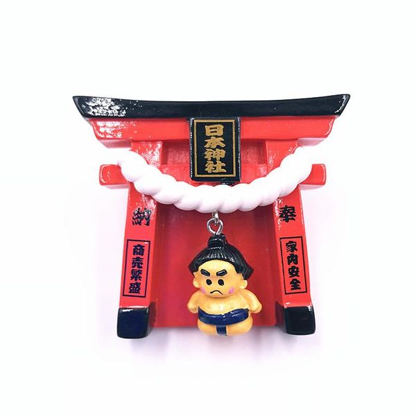 

3d refrigerator stickers resin fridge magnets japanese shrine resin fridge magnet osaka fuji bell magnetic creativity souvenir wmtkri