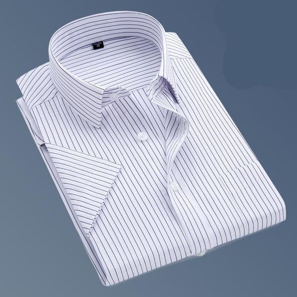 

men shirt 2018 summer brand business men slim fit dress shirt male long sleeve casual shirt solid cotton camisa masculina s-5xl, White;black