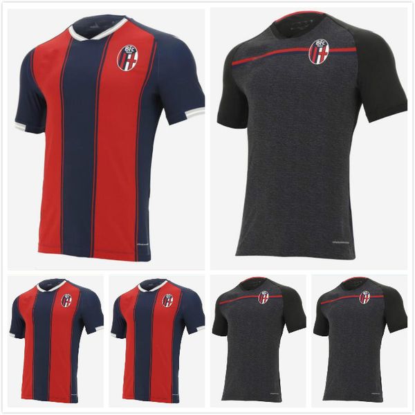 

new 20 21 bologna fc soccer jersey home away third 20 21 maglie da calcio sansone orsolini tomiyasu skov olsen soriano football shirts, Black;yellow