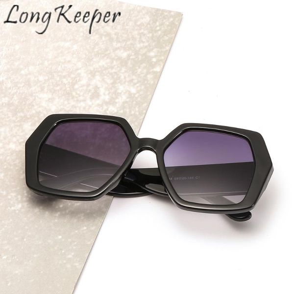 

sunglasses long keeper women men mirror square sunscreen glasses spectacles eyeglasses pc frame clear lens shade uv400 travel, White;black