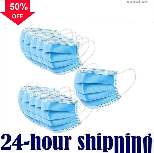 

dustproof 3-layer disposable non-woven anti sell ifo8y pm2.5 safety masks designer face mask mouth cover men and wom