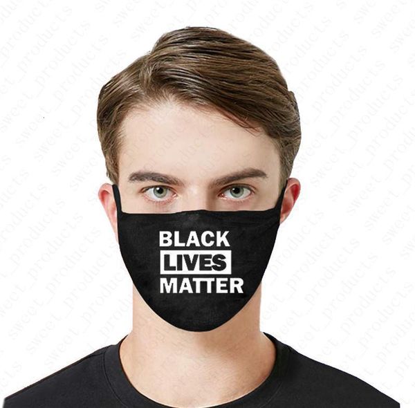 

new black printed matter lives masks 2020 summer sunproof face cover outdoor cycling sports mouth-muffle anti dust m