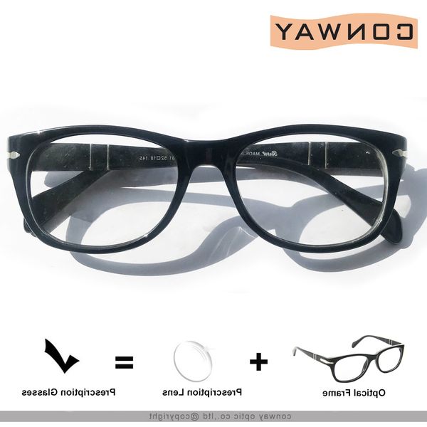 

conway customized eyeglasses prescription lens rx-able spectacles myopia anti blue ray sun pchromic glasses with case
