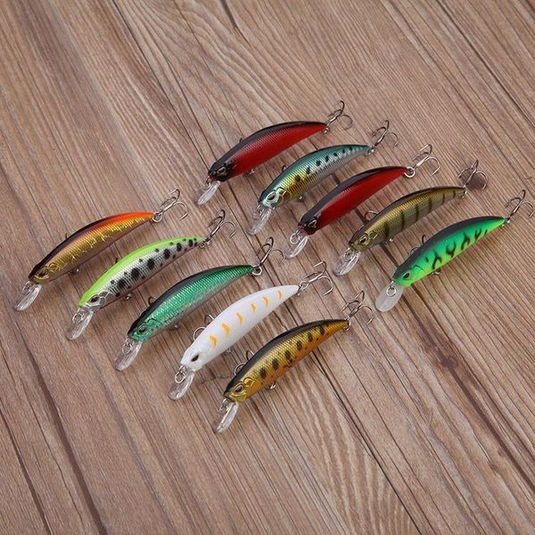

1pcs new fishing lure 80mm 10g sinking minnow wobbler hard lure bass pike peche isca artificial bai jlledt
