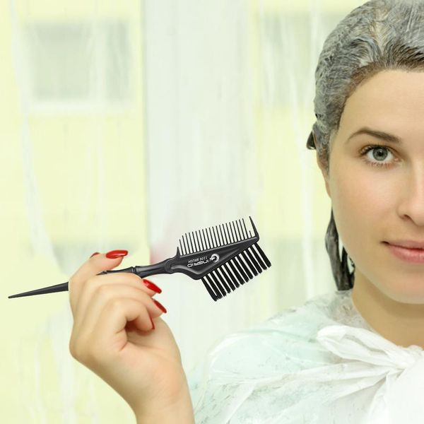 

diy styling hairdressing hair dye coloring comb barber tinting highlighting hair brush comb hair styl sqcwku, Silver