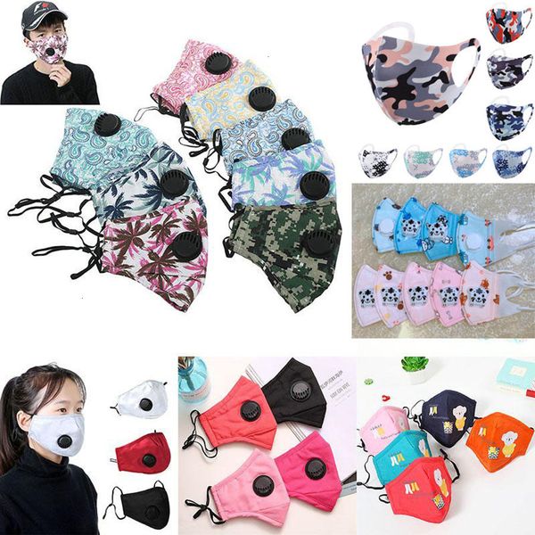 

masks fashion with print fruit face valve washable safet dustproof haze reusable pm2.5 adjustable party mask