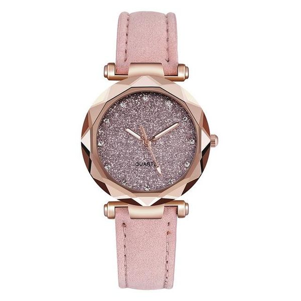 

reloj mujer случайные женщины starry sky часы дамы платье подарок горный хрусталь кожаные кварцевые наручные часы зегарки дамские bbysls, Silver