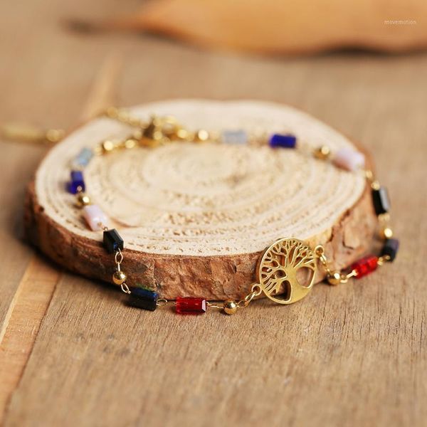 

rttooas fashion gold chain bracelets women star charm bracelet plating pulseras mujer mode 2020 new arrival bohemian jewelry1, Golden;silver