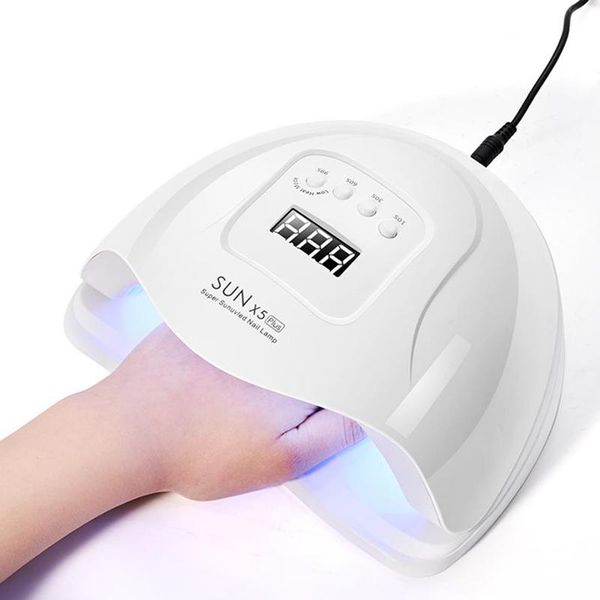 

nail dryers sun x5 plus uv lamp led light gel curing professional machine dryer