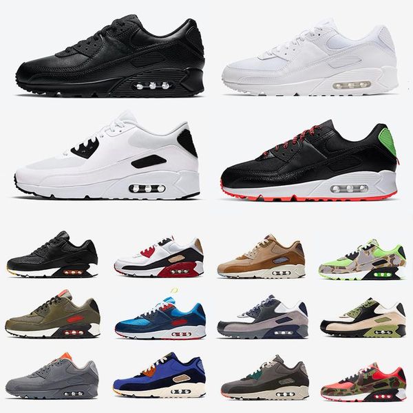 

triple black white 90 mens shoes infrared camo worldwide premium se red hyper grape royal 90s men women trainers sports sneakers ma