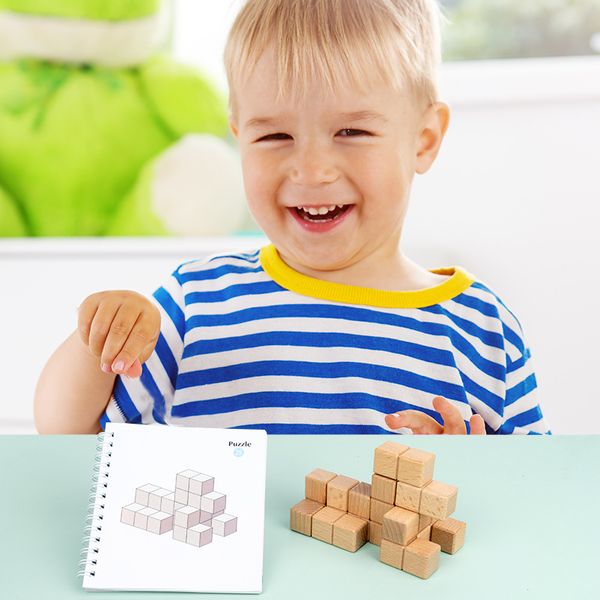 

wooden thinking building block children's early education puzzles development logical thinking creative science and education toy