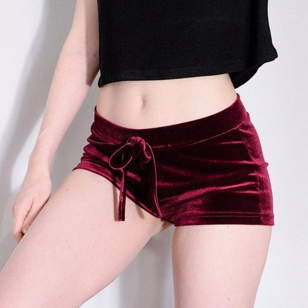 

fashion bodycon workout flannel short pants women pink velvet shorts feminino pantalones mujer fitness soft sportwear1, White;black