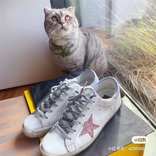 

luxury selling classic star shoes white pink grey sports shoes casual shoes for men and women 34-46 #10#73555555555, Black