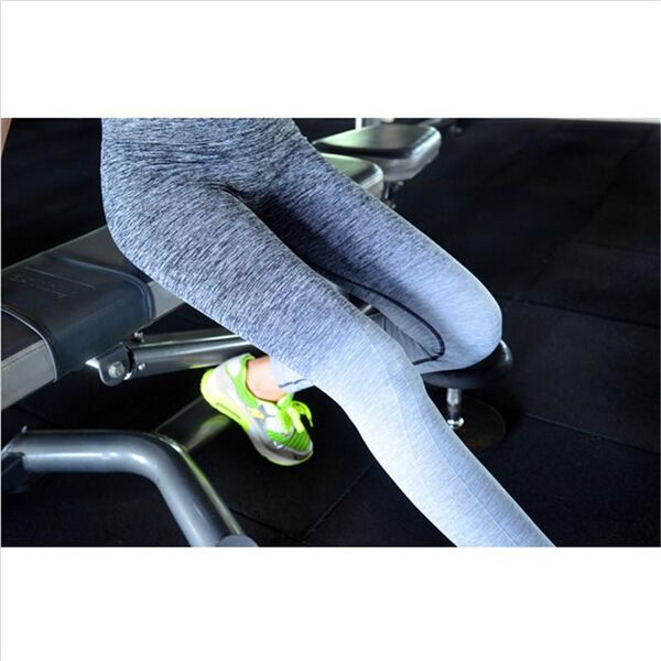 

yoga outfits 2021 high waist elastic girls sports gradient leggings absorb sweat quick drying bodybuilding clothes, White;red