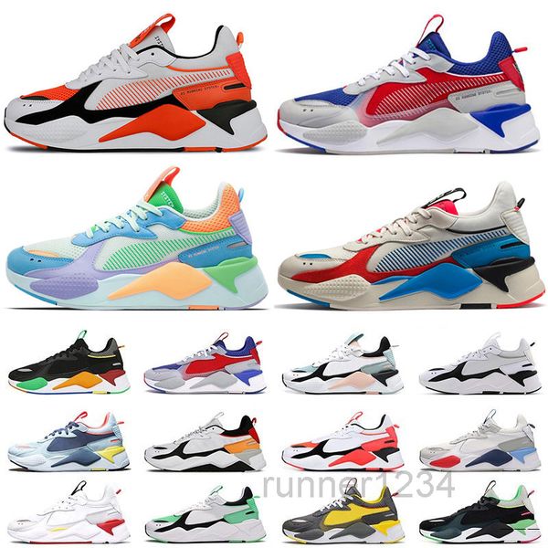 

new blue atoll bright peach mens trainers fashion sports sneakers rs-x reinvention toys transformers men women casual shoes gh5d