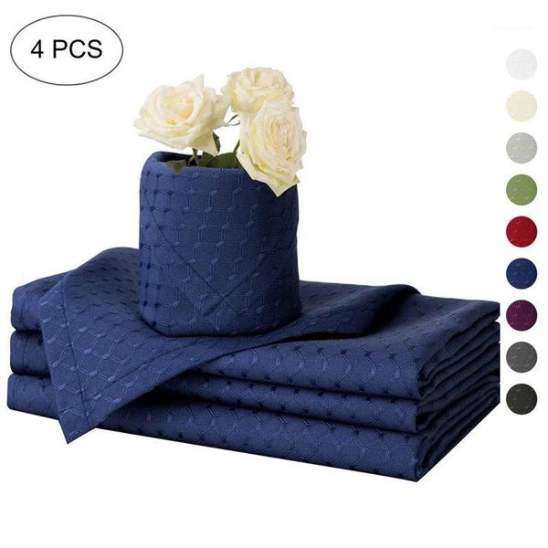 

ufriday 4-pack dish table-napkins towel napkin kitchen home waffle-pattern table napkin 43x43cm handkerchief cloth napkins1