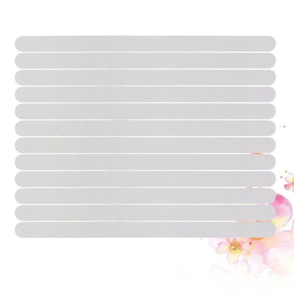 

24pcs anti-slip strips transparent shower stickers bath safety strips non slip stickers for bathtubs showers stairs floor