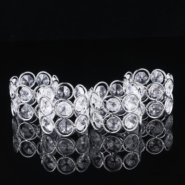 

napkin rings metal crystal buckles serviette for dinner party wedding