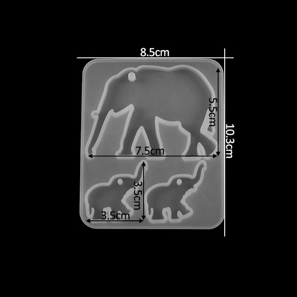 

alpaca elephant bear crystal epoxy resin mold for key ring ring epoxy resin mold diy jewelry making findings accessories supplie wmtpdz