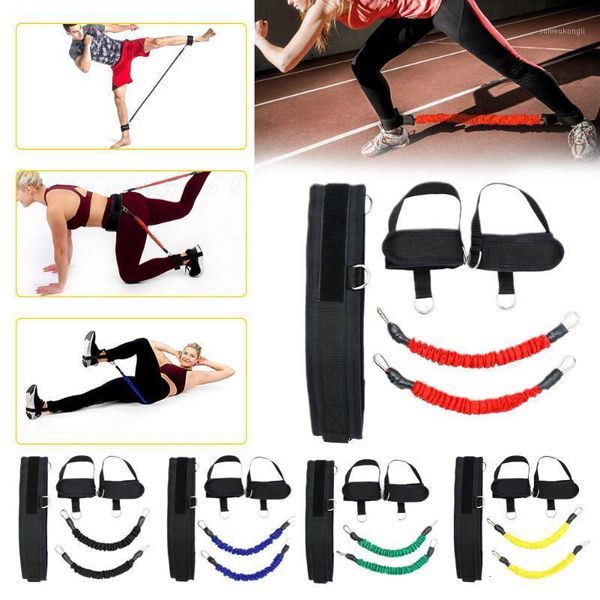 

30lbs latex bounce trainer elastic rope trainer squat strength hips leg training rope legs strength and agility training belt1