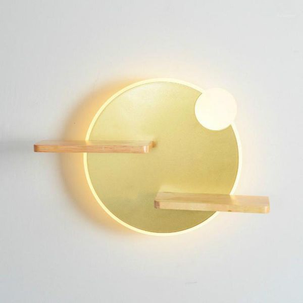 

creative mobile led wall light phone charging bedside living room wall lamp post modern black gold luxuryindoor lighting1