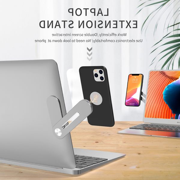 

4fre3e42factory price lapextension stand multi-function mobile phone holder with computer