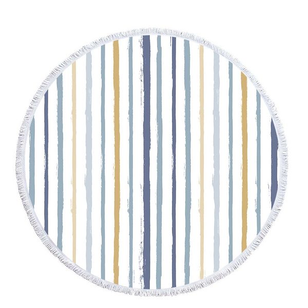 

nordic geometric stripes beach towel 150cm microfiber scenic pads large yoga travel outdoor activities towel toallas child woman f bbydhu