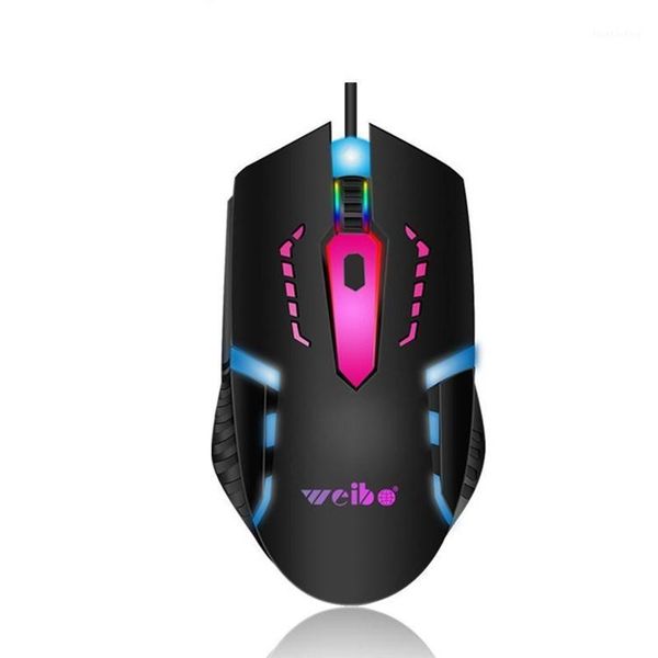 

mice usb computer mouse wired gaming gamer optical professional glowing games office1