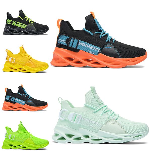 

new non-brand fashion men shoes outdoor mens trainers triple black triple white cool grey all red sports sneakers color #2 size 40-46