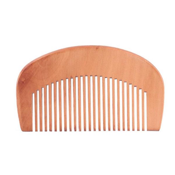 

1pc portable mini natural wooden comb anti-static scalp mas hair brush health care beauty tools ha jllchc, Silver