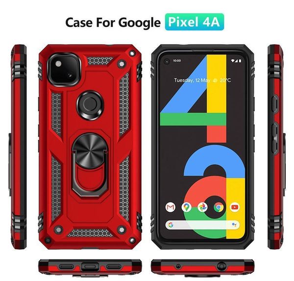

shockproof armor kickstand phone cases for google pixel 3a xl pixel 5 4 xl pixel 4a 5g case magnetic rin wmtszc infant2005
