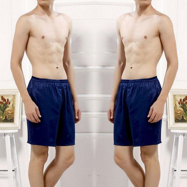 

men's shorts summer breathable gym sports running sleep casual short pants, White;black