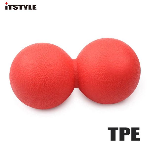 

tpe peanut fitness relax relieve massage ball therapy trigger full body exercise sports crossfit yoga balls sqchbs pingtoy
