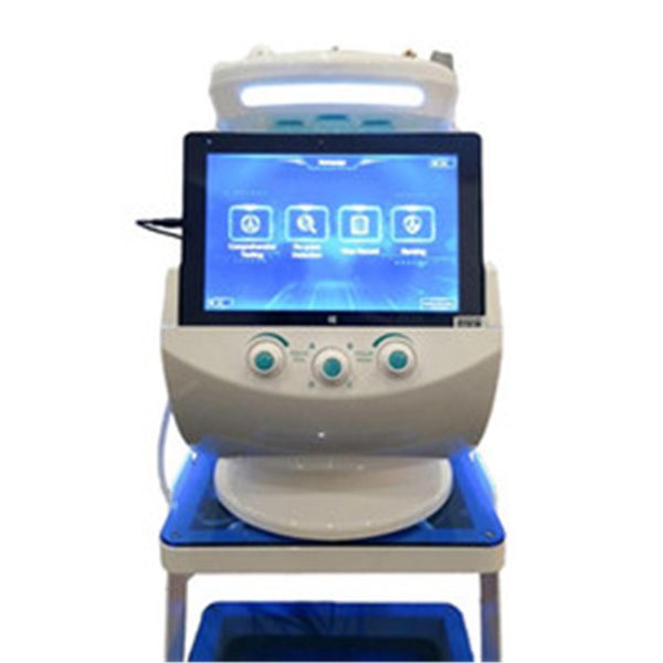 

2021 intelligent ice blue skin management microdermabrasion facial cleaner skin peeling beauty machine skin care hydra facial