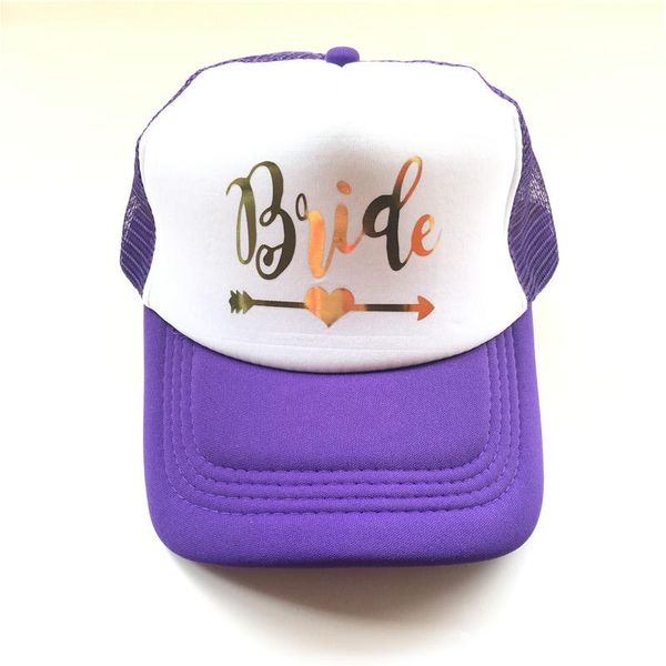 

2019 new brand arrivals bride to be team bride male cap print baseball cap fashion men women summer mesh cap trucker bbyaxt bdehome, Black;white
