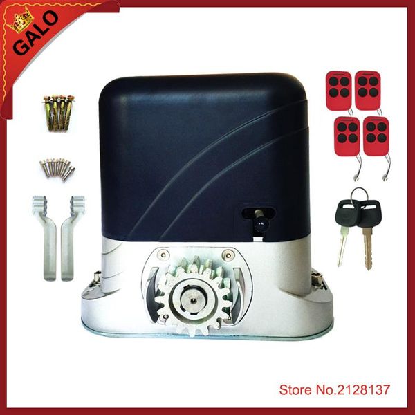 

galo 600kg electric automatic sliding gate door opener operator motor with 4 remote controls