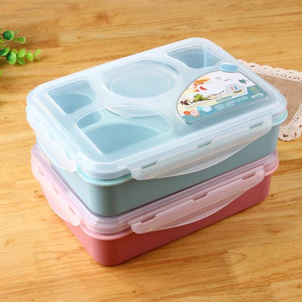 

large capacity 1000ml plastic lunch box microwave oven bento box food container lunchbox leak proof bpa jllqjp